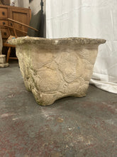 Load image into Gallery viewer, Medium stone plant pot

