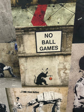 Load image into Gallery viewer, Canvas collage of banksy
