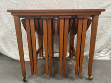 Load image into Gallery viewer, Mid-century teak nest of tables
