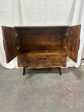 Load image into Gallery viewer, mid century style storage cabinet
