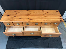 Load image into Gallery viewer, Pine Multi Draw Apothecary Cabinet/Chest Of Drawers
