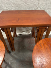 Load image into Gallery viewer, Mid-century teak nest of tables
