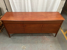 Load image into Gallery viewer, 1960's mid-century walnut &amp; teak sideboard
