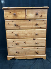 Load image into Gallery viewer, Pine Chest Of Drawers
