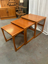 Load image into Gallery viewer, G-plan quadrille nest of tables

