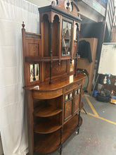 Load image into Gallery viewer, antique Victorian inlaid chiffonier
