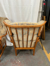 Load image into Gallery viewer, vintage high back armchairs
