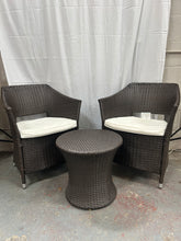 Load image into Gallery viewer, 3 piece rattan garden furniture
