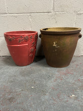 Load image into Gallery viewer, 2x Large flower Pots
