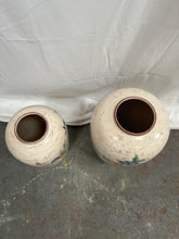 Load image into Gallery viewer, Vintage Hand-painted West Germany vases

