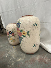 Load image into Gallery viewer, Vintage Hand-painted West Germany vases
