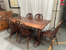 Load image into Gallery viewer, Old Charm dining table &amp; Windsor chairs
