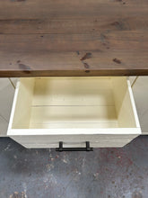 Load image into Gallery viewer, white reclaimed pine sideboard
