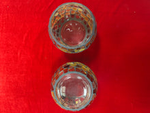 Load image into Gallery viewer, set of 11 handcrafted mosaic glass tealight/votive candle holders
