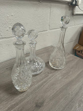 Load image into Gallery viewer, Vintage Whisky Crystal Bottles

