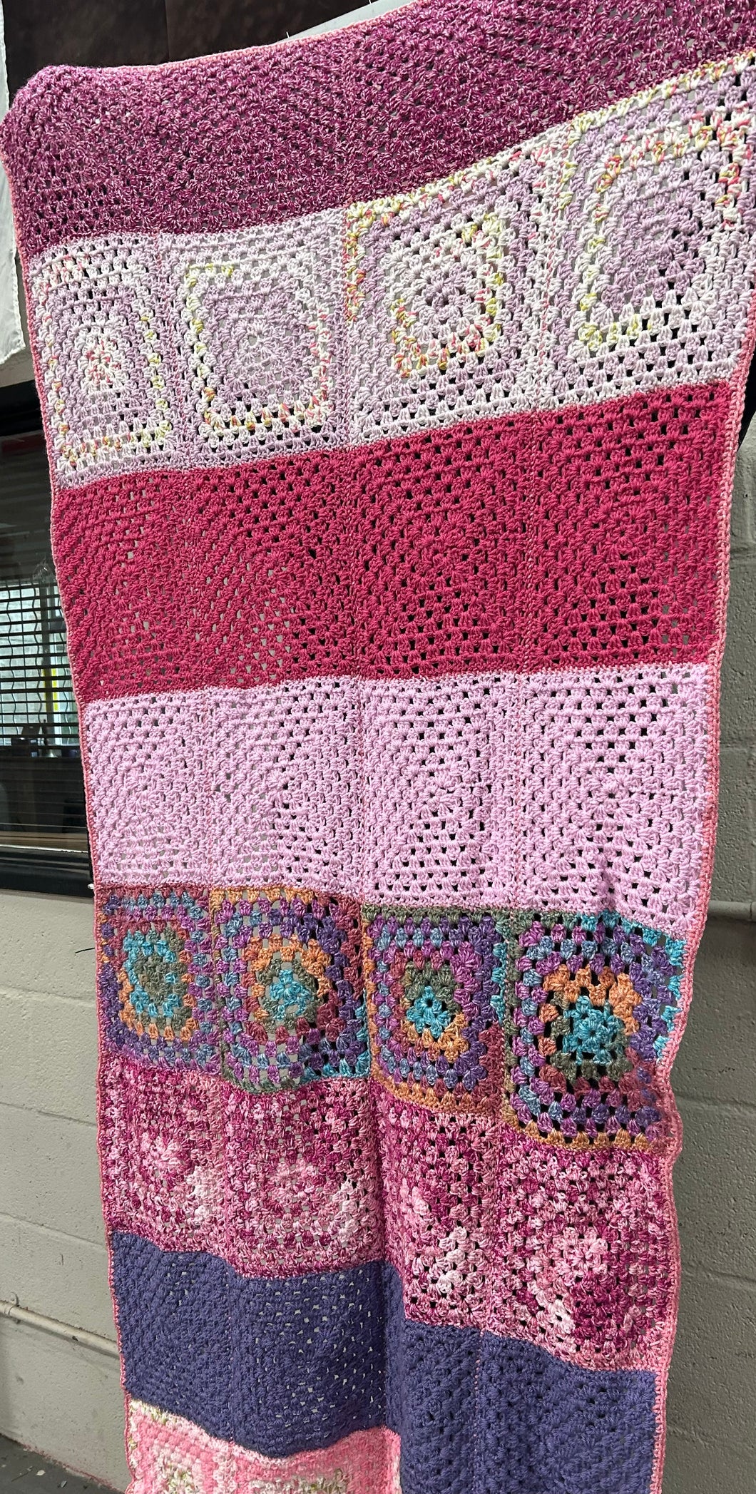 Hand Made Vintage Throw Over