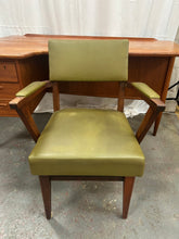 Load image into Gallery viewer, mid century modern teak boomerang desk &amp; chair
