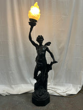 Load image into Gallery viewer, Antique statue of liberty lamp
