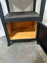 Load image into Gallery viewer, Black Chinoiserie side table
