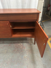 Load image into Gallery viewer, 1960's mid-century walnut &amp; teak sideboard
