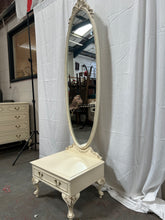 Load image into Gallery viewer, Vintage French-style Louis Merchant standing mirror
