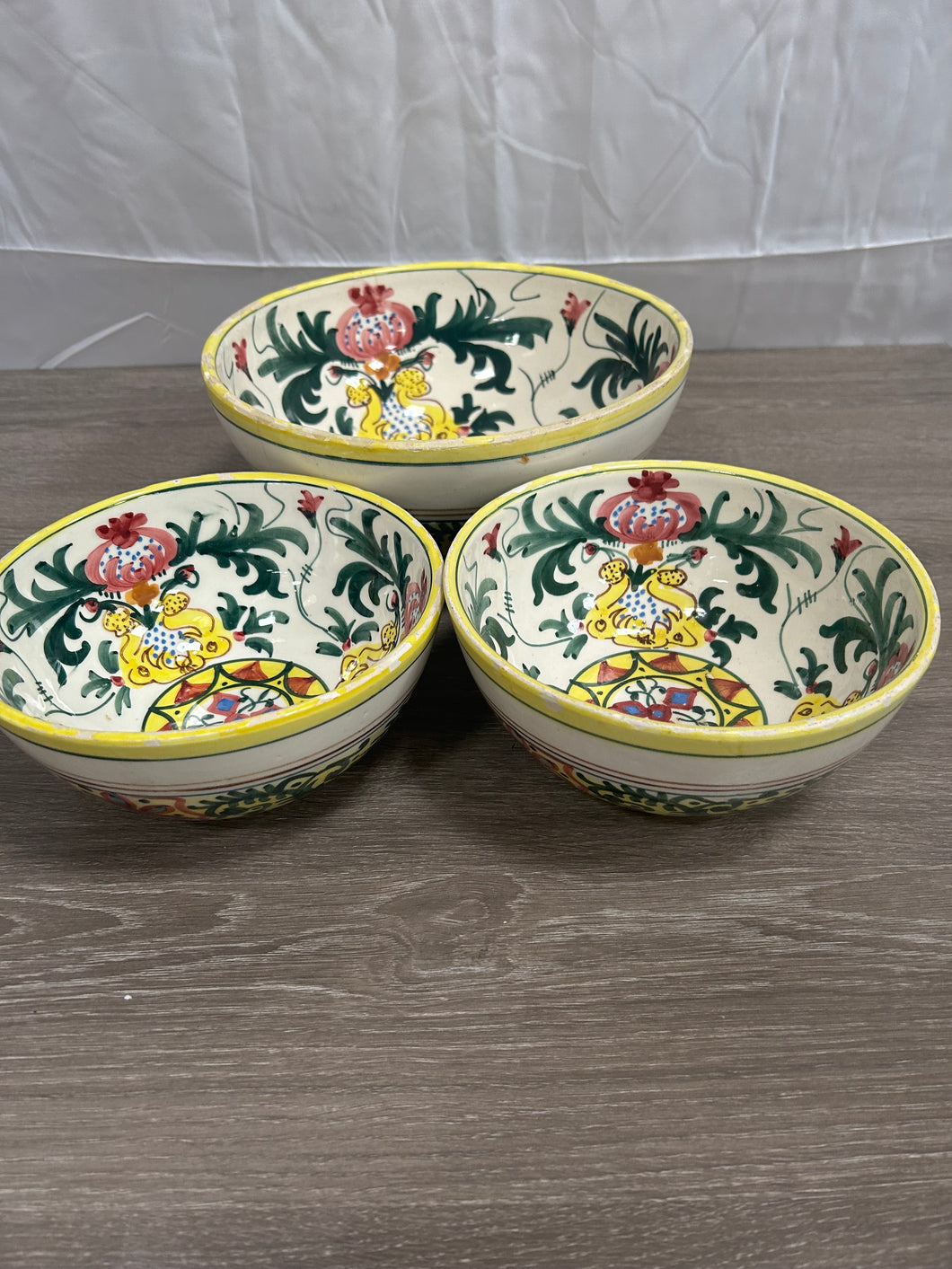 hand painted bowls