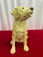 Load image into Gallery viewer, Fireside dogs yellow lap figurine
