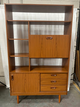 Load image into Gallery viewer, Vintage 1960's Schreiber teak high sideboard
