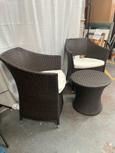Load image into Gallery viewer, 3 piece rattan garden furniture
