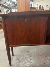 Load image into Gallery viewer, mid century modern teak boomerang desk &amp; chair
