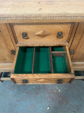 Load image into Gallery viewer, Danish brutalist oak sideboard
