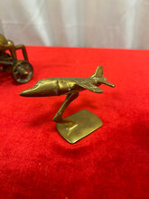 Load image into Gallery viewer, Small collection of brass figurines
