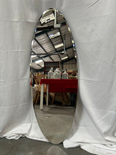 Load image into Gallery viewer, Laura Ashely elongated oval mirror
