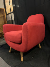 Load image into Gallery viewer, Red Occasional Armchair
