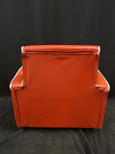 Load image into Gallery viewer, Child's Retro Red Leather Chair
