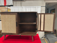 Load image into Gallery viewer, Izzy curved rattan sideboard
