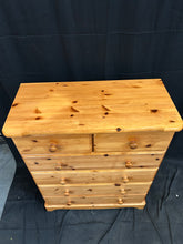 Load image into Gallery viewer, Pine Chest Of Drawers
