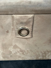 Load image into Gallery viewer, Brown suede storage box
