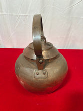 Load image into Gallery viewer, Antique brass kettle
