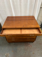 Load image into Gallery viewer, Vintage Mid-Century Plan Chest
