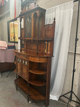 Load image into Gallery viewer, antique Victorian inlaid chiffonier
