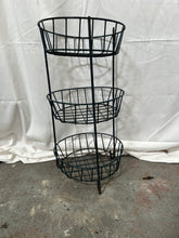 Load image into Gallery viewer, 3 tier iron plant stand
