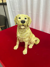 Load image into Gallery viewer, Fireside dogs yellow lap figurine
