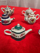 Load image into Gallery viewer, Bundle of miniature teapots
