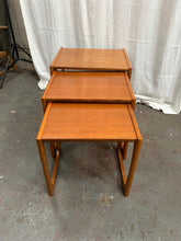Load image into Gallery viewer, G-plan quadrille nest of tables
