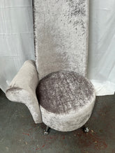 Load image into Gallery viewer, Potenza Crushed velvet right hand chair
