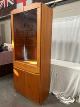 Load image into Gallery viewer, Skovby teak display case
