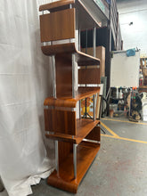 Load image into Gallery viewer, Jual Bali Curved Walnut Bookshelf
