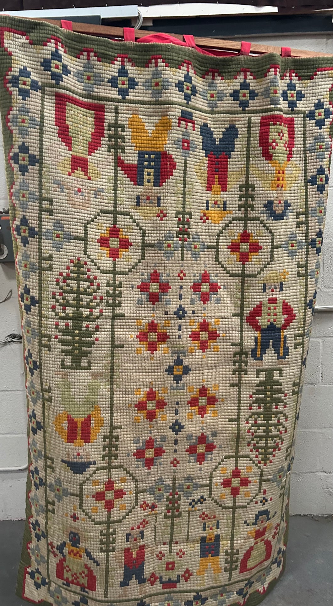 Vintage Home Made Curtain