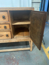 Load image into Gallery viewer, Danish brutalist oak sideboard
